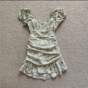 Mura Boutique green floral dress
